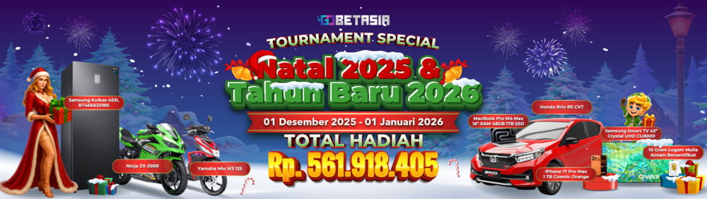 TOURNAMENT SPECIAL NATAL & TAHUN BARU 2026 GOBETASIA