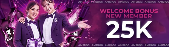 WELCOME BONUS NEW MEMBER 25.000