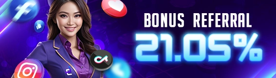 BONUS REFERRAL 21.05%