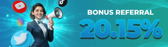 BONUS REFERRAL 21.05%