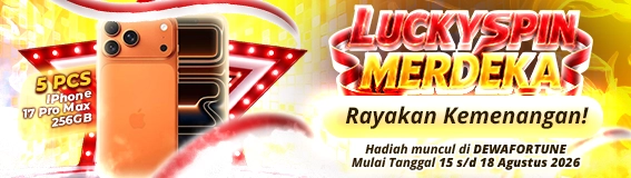 Lucky Spin Merdeka, Rayakan Kemenangan!