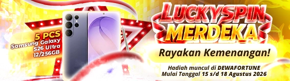 Lucky Spin Merdeka, Rayakan Kemenangan!