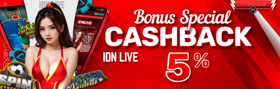 CASHBACK IDNLIVE