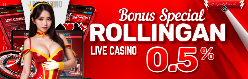 BONUS ROLLINGAN LIVE CASINO