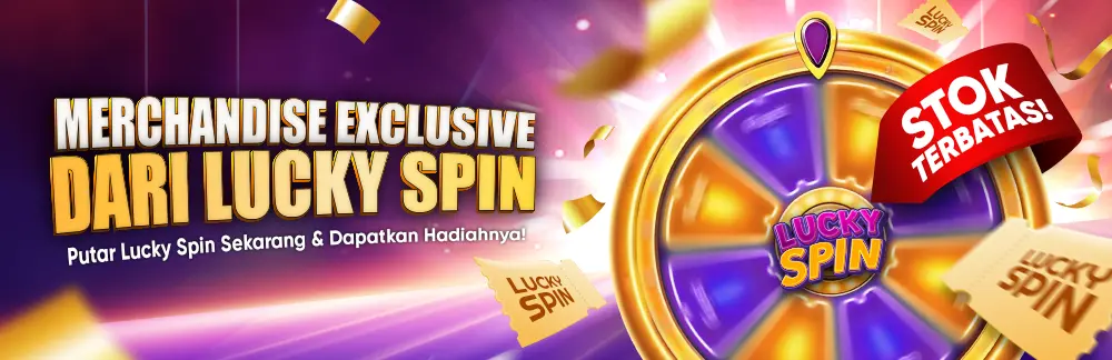 Merchandise Exclusive dari Lucky Spin